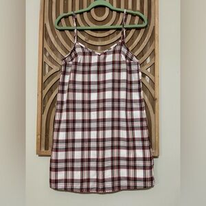Urban Outfitters/Renewal Plaid dress Christmas Casual Sustainable